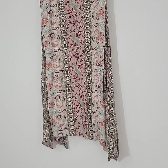 NAIF Boho Paisley Print Sleeveless Mini Dress in Soft Lightweight Fabric - Picture 6 of 8